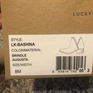 Lucky Brand Bashina bootie - Size 8